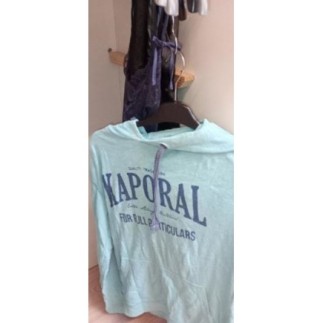 Sweat capuche mixte T L