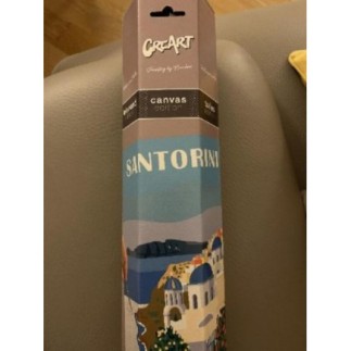 Canvas peinture Santorini...