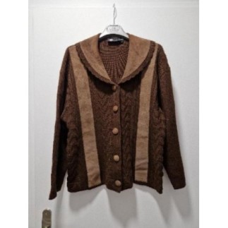 Veste en laine et daim. La...