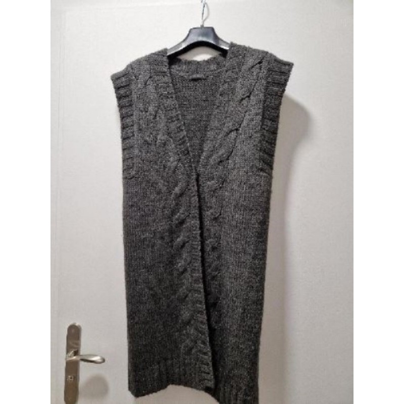 Gilet gris sans manche IKKS Taille S