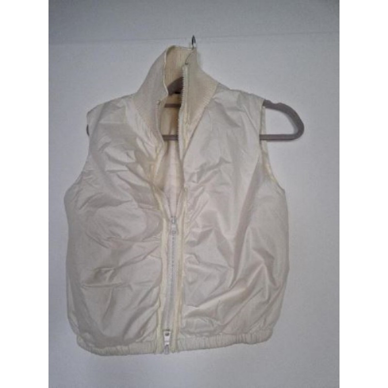 Doudoune sans manche crème Taille M 