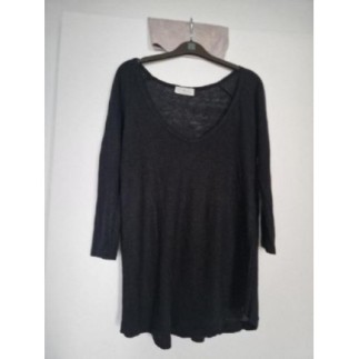 Tee-shirt Zara Taille L noir 