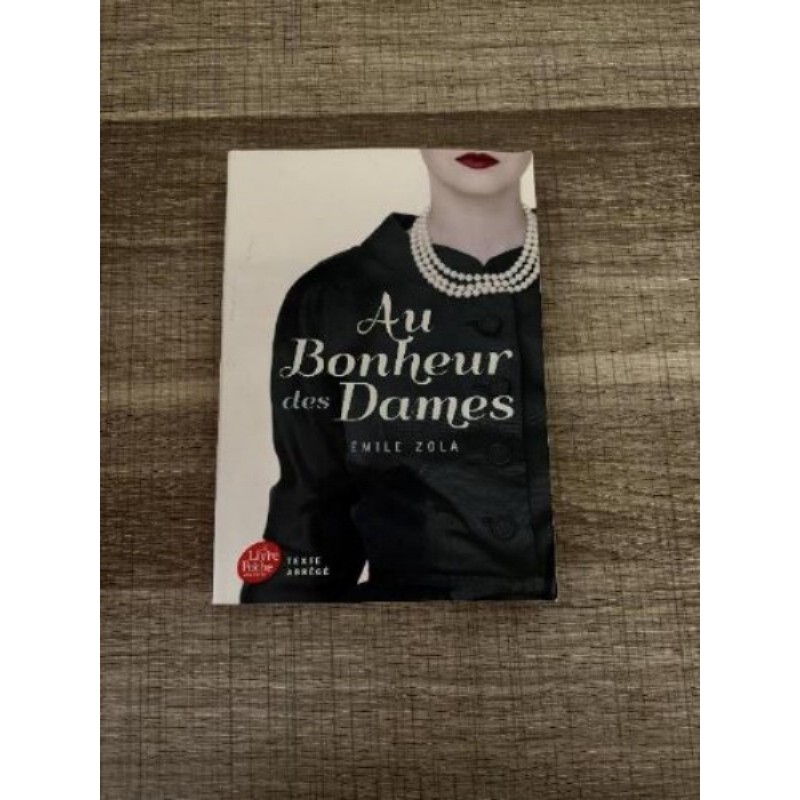 Livre : au bonheur des dames d’Emile Zola