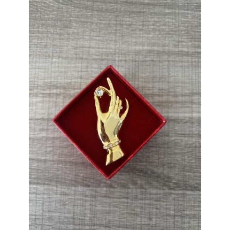 Bijoux -  Broche dorée 