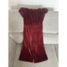 Combinaison velour bordeaux 4-5 ans