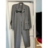 Ensemble pantalon large veste Gris T40