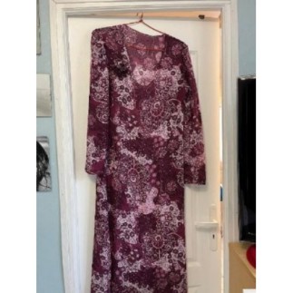 Robe voile Mauve T40...