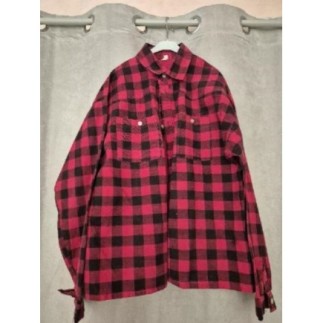 Chemise à carreau Rouge et...