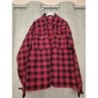 Chemise à carreau Rouge et noire T3