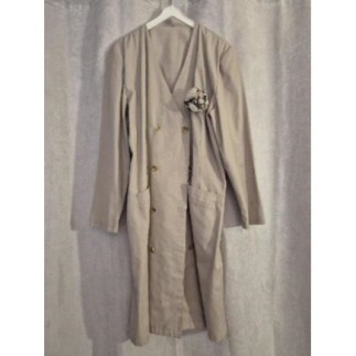 Robe boutonnée Beige T40