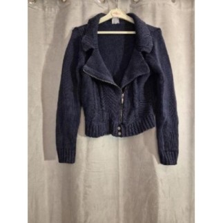 Gilet Zippé court Laine...