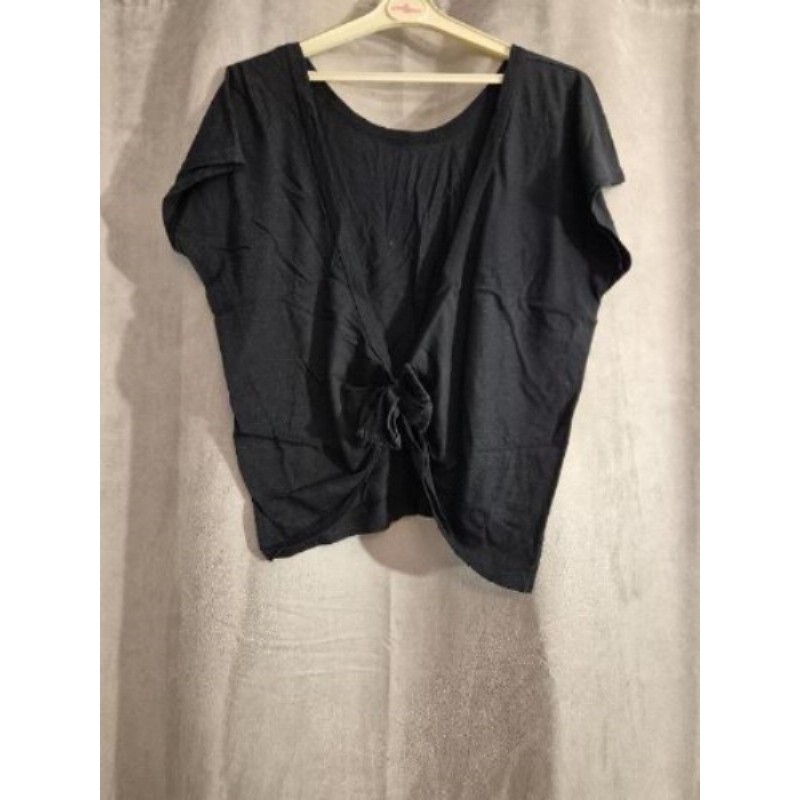 T-shirt dos nu Noir T40