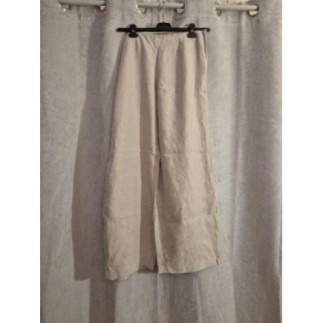 Pantalon Large Beige "Miss...