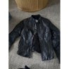 Veste cuir noir 