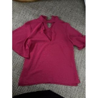Top Zara fushia 