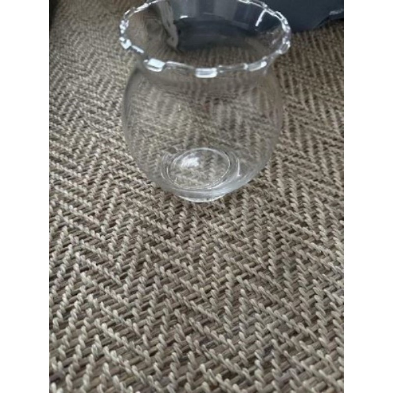 Petit vase transparent 