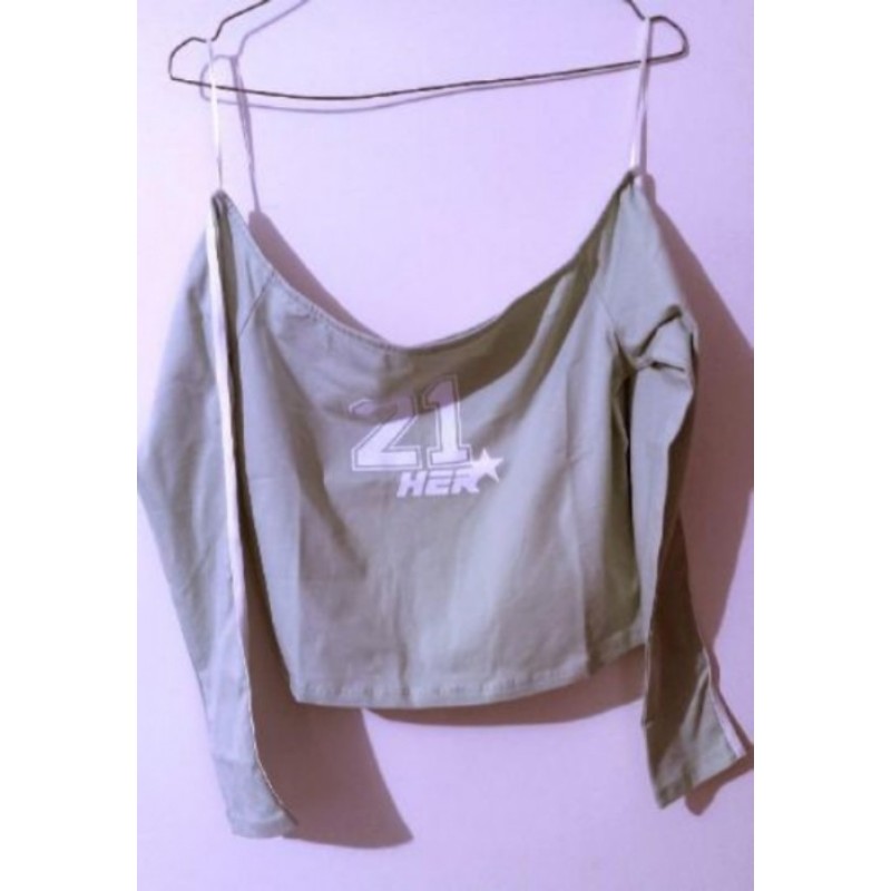 TOP VERT TURQUOISE TAILLE S  JENNYFER COMME NEUF 