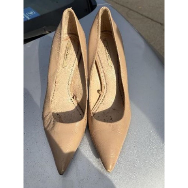 Escarpins taille 39 nude Zara 