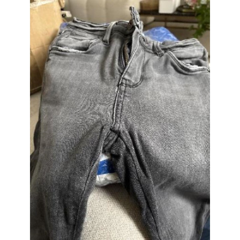 Jean slim taille s gris 