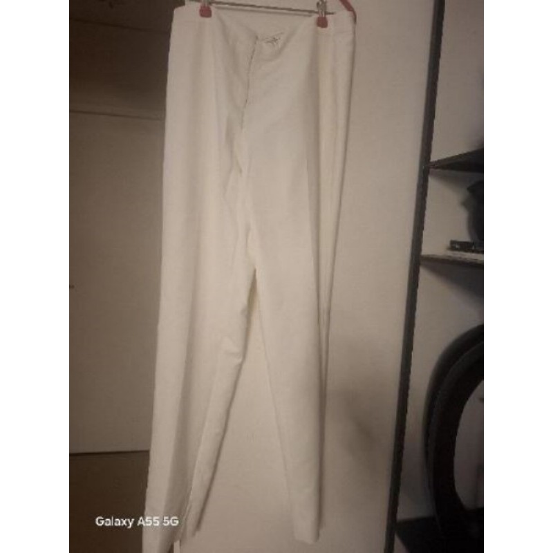 Pantalon blanc , UN JOUR AILLEURS taille 42 