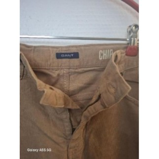 Pantalon Velour Beige Gant 13-14ans **NEUF**