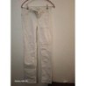 JEAN Blanc Étam Taille 38 