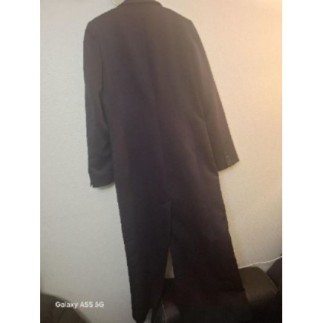 Veste longue cintré CLOCK HOUSE violet foncé Taille 40 