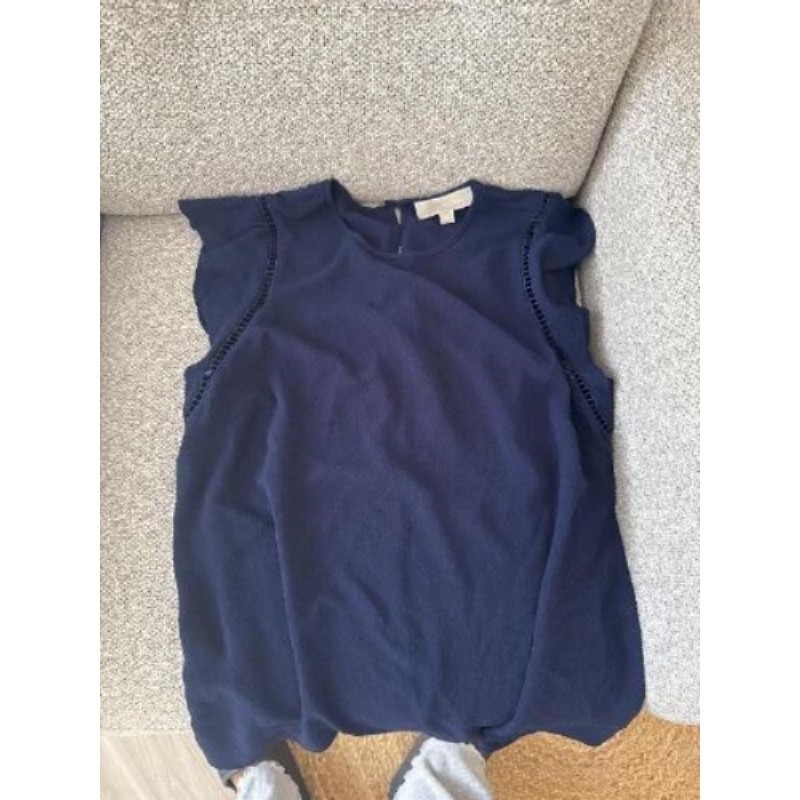 Blouse bleu marine (prix d’origine: 150€)