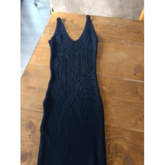 Robe été a bretelles noir...