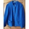 Veste bleue Christine Laure 100% laine