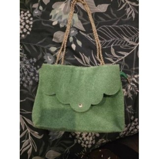 Sac à main vert
