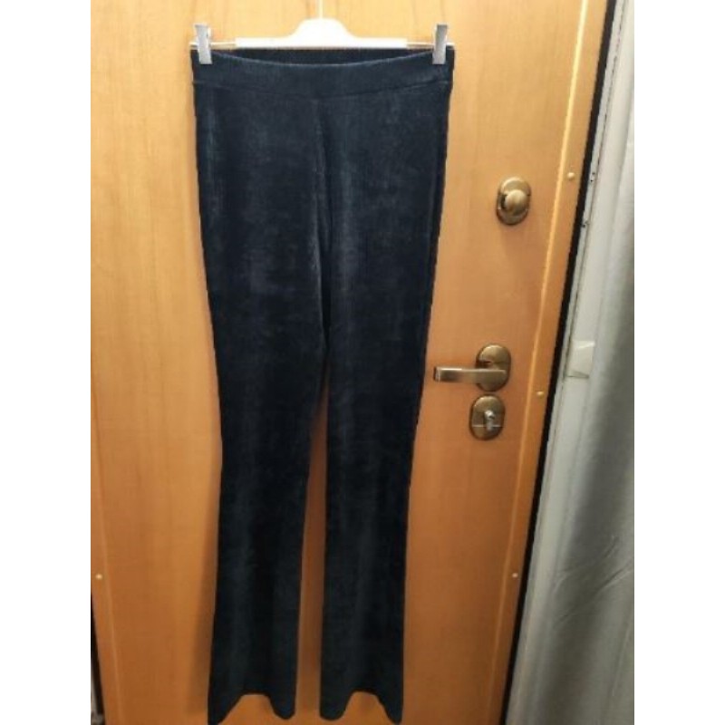 Pantalon noir velours côtelé Liz Devy  M 