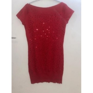 Jolie robe rouge à...