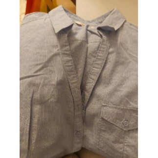 Chemise bleu femme taille S