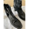 Boots cuir/daim T36