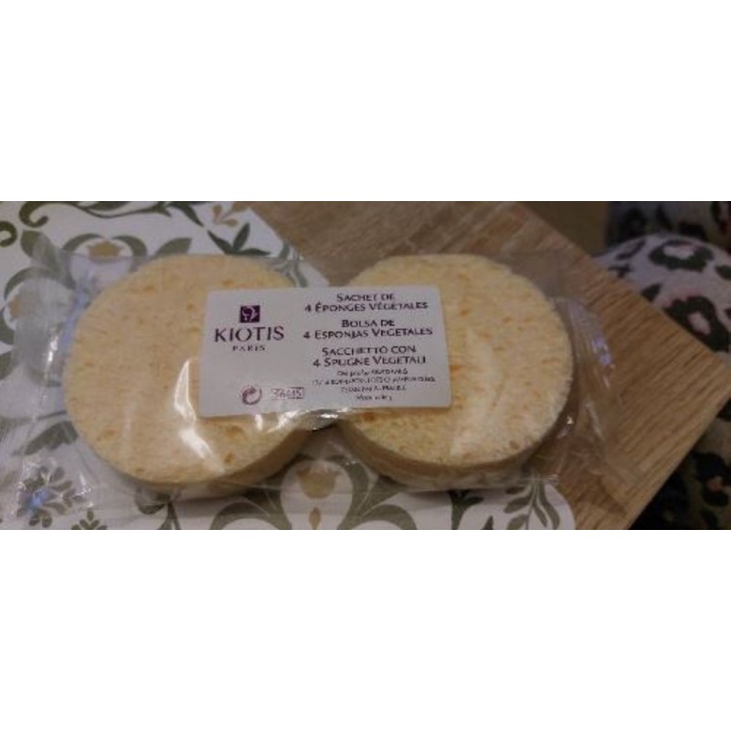 Eponge démaquillante ou masque x4