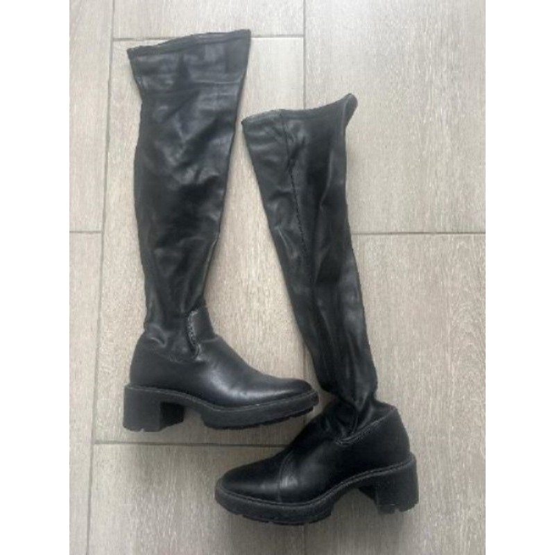 Bottes Cuissardes Zara noir 36 