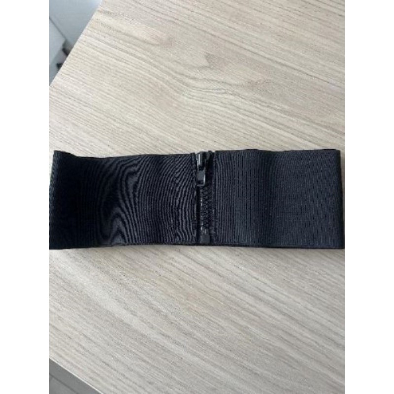 Ceinture, taille haute élastique, bande de large avec zip, taille XS, marque H&M