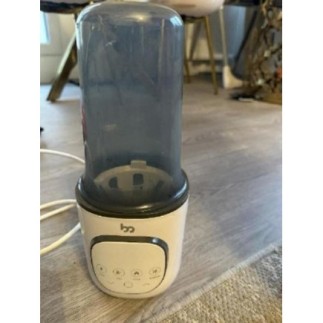 Chauffe biberon blanc et gris 