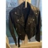 Veste en cuire Zara taille S
