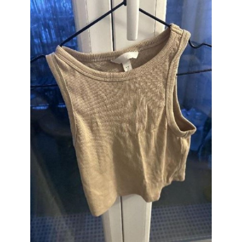 Débardeur beige H&M S