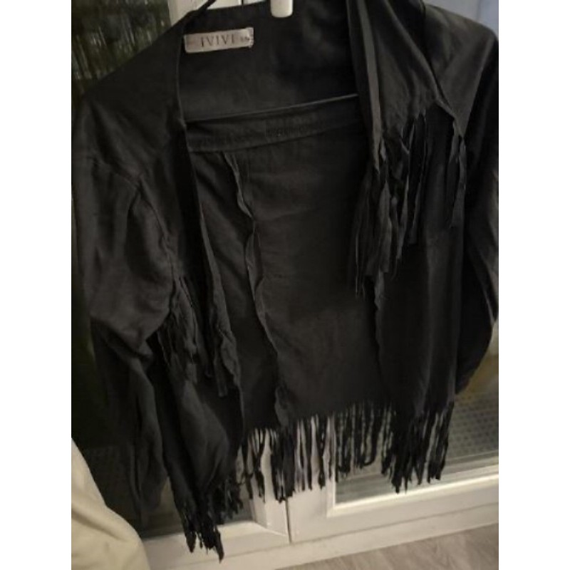 Veste noir indienne S/M