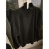 Col roulé noir taille unique 
