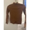 Col roulé marron bershka S