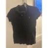 Polo Ralph Lauren noir et rouge taille S