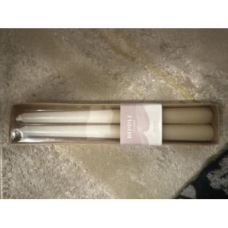 Bougie beige dégrader 