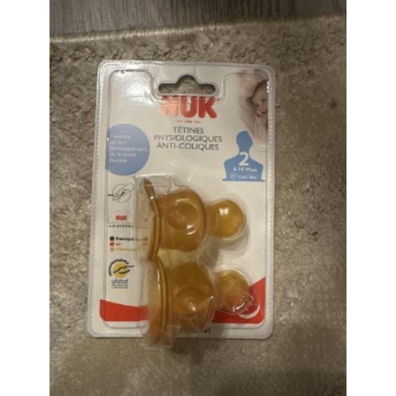 Tétine nuk biberon 