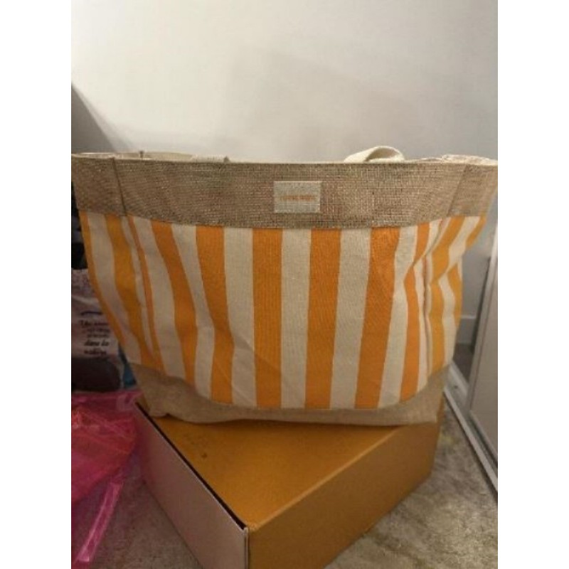 Sac topocrem orange et blanc 