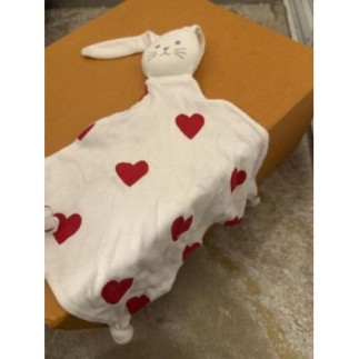 Doudou petit bateau blanc à...