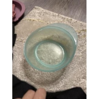 Assiette bleu bébé 